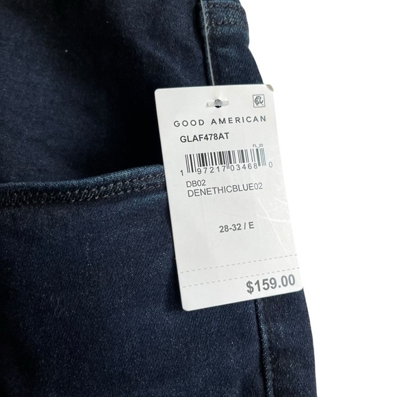 NWT Good American Good Legs Skinny Jeans Deep Indigo Blue 28/32 Plus - Picture 5 of 12